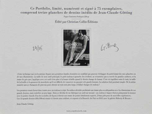 Götting Portfolio "Douces" numéroté signé 75ex