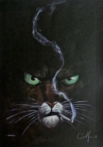 Guarnido "Blacksad" Affiche édition d'art N° & signée
