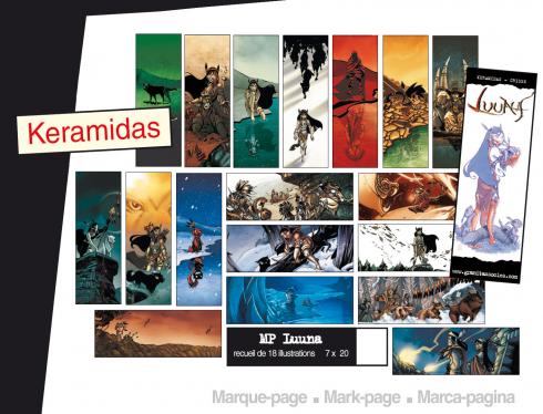 KERAMIDAS / CRISSE MARQUES PAGES "LUNAA" 7x20 cm