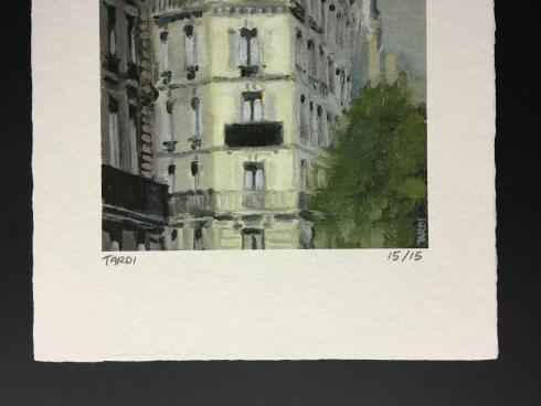 Tardi • "Paris vu par .... 1" estampe pigmentaire N° signée limitée à 15 ex