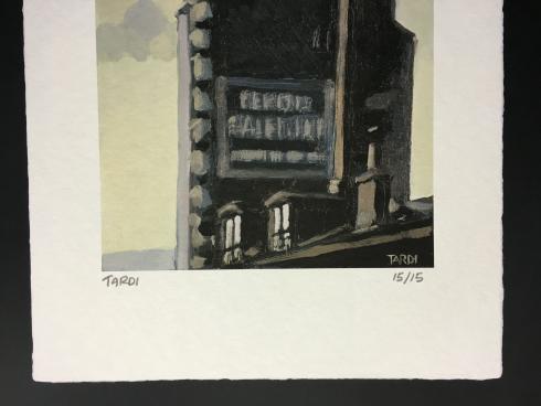 Tardi • "Paris vu par .... 2" estampe pigmentaire N° signée limitée à 15 ex