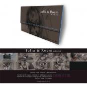 Bilal . Portfolio 9 images . "Julia & Roem" 666 ex