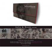 Bilal . Portfolio rouge 10 images . "Julia & Roem" 333 ex