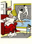Carte postale plaizier "Roy Lichtenstein "