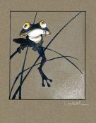 Loisel "la grenouille" Affiche édition d'art 24X18 cm