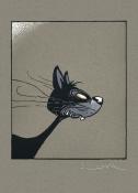 Loisel "Le chat" Carte postale 10,5x15cm